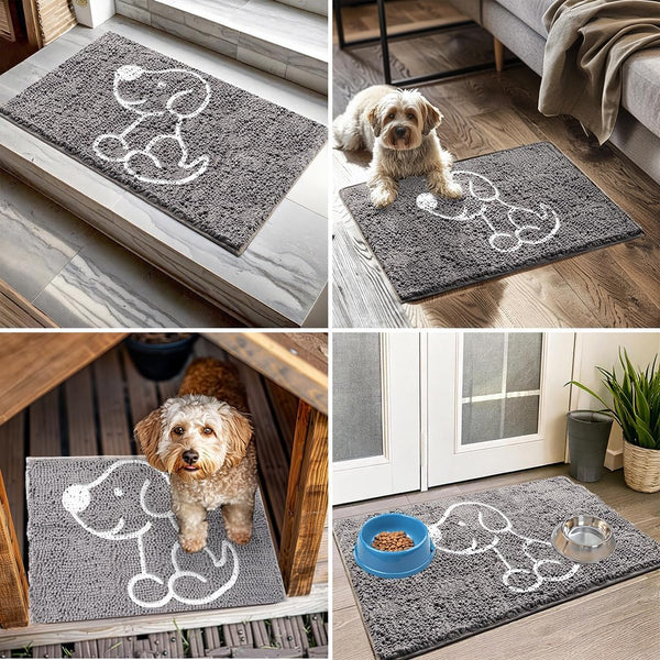 Embroidery Muddy Mat® - Dog Lazy