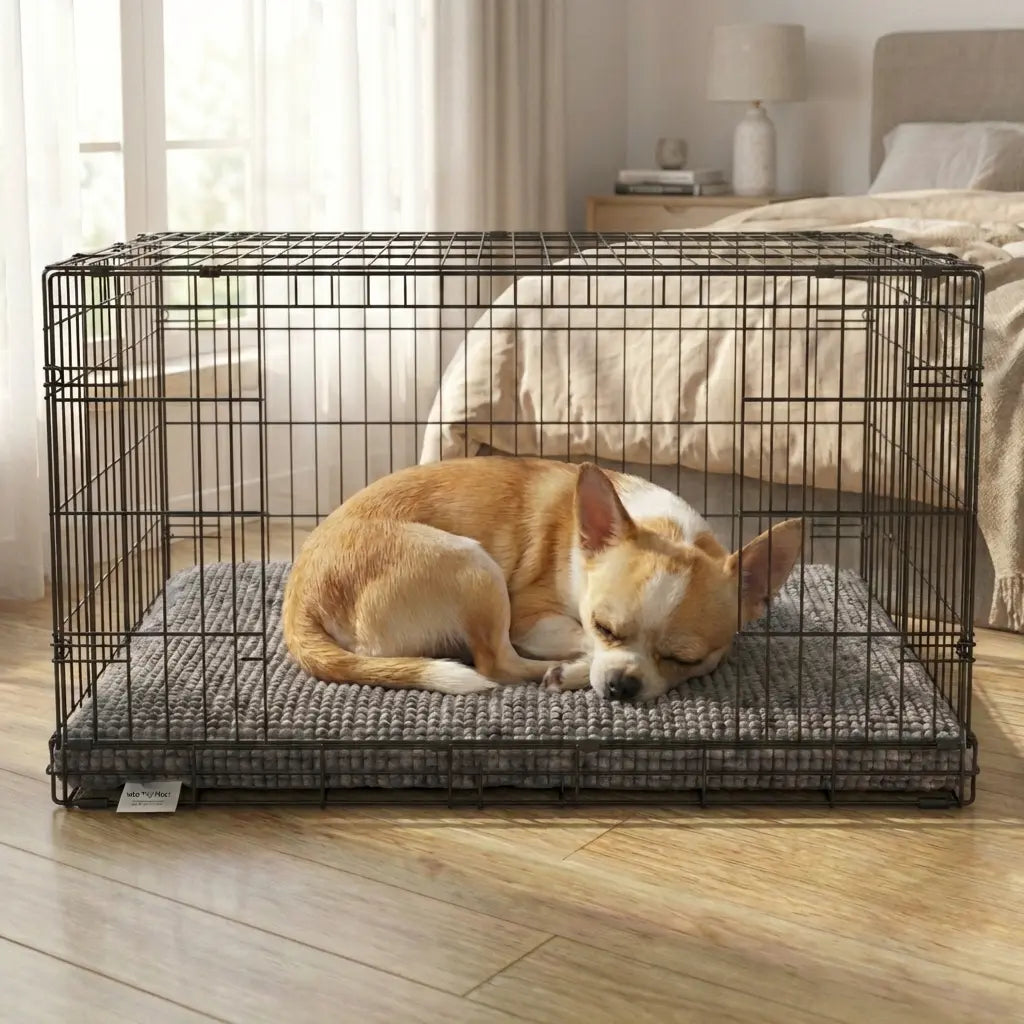 Puppy Pad - Memory Foam Crate Bed